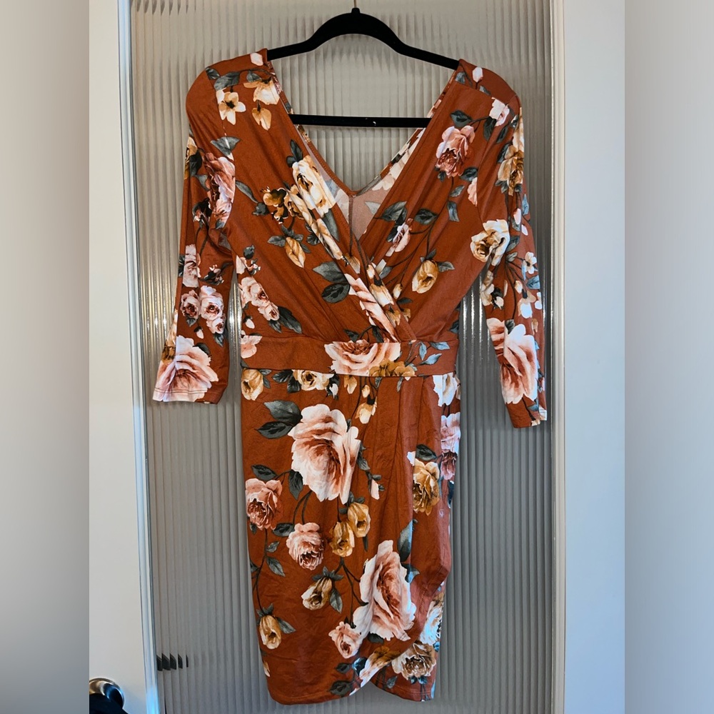 Iris Floral Dress